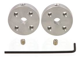 Pololu hubs for 4mm shafts with M3 holes